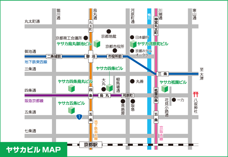 Yasaka Group テナントビル事業の展開 Yasaka Group テナントビル事業の展開